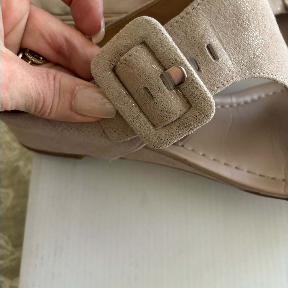 Donald J. Pliner Vine Wedge Sandals~9 - Picture 2 of 7